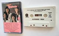 RASPBERRIES (Eric Carmen) - "Fresh" (w/"I Wanna Be With You") - Cassette Tape (1972) [Rare!] - Mint