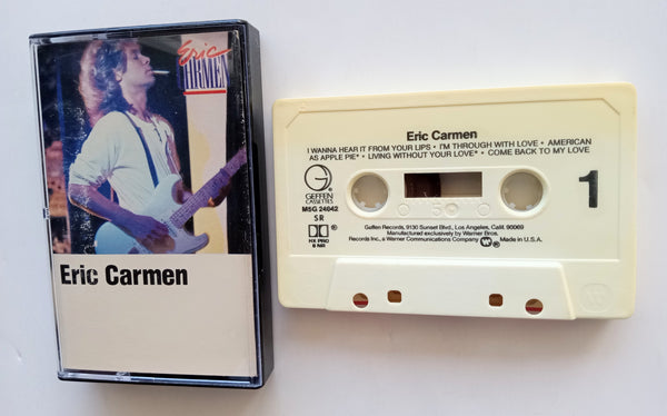ERIC CARMEN (Raspberries) - "Eric Carmen" - Cassette Tape (1984) [Rare!] - Near Mint