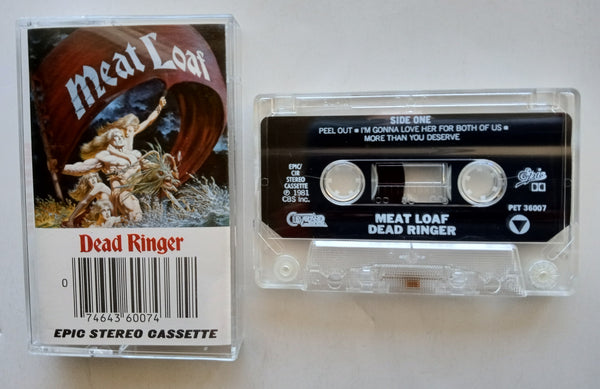 MEATLOAF (w/Cher) - "Dead Ringer" - Cassette Tape (1981/1994) [Digitally Remastered] - Mint