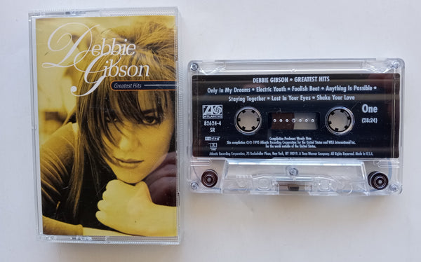 DEBBIE GIBSON - "Greatest Hits" - Cassette Tape (1995) [Digalog®] [Digitally Mastered] [Bonus Tracks!] [Rare & HTF!] - Mint