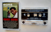 JOHNNY MATHIS - "More Johnny's Greatest Hits" - Cassette Tape  (1959/1992) [Digitally Remastered] - Mint