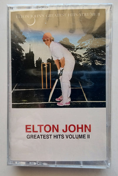 ELTON JOHN - "Greatest Hits Volume II"- <b style="color: red;">Audiophile</b> Chrome Cassette Tape (1977/1992) [Digitally Remastered] [HX-Pro] -<b style="color: purple;">SEALED</b>