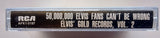 ELVIS PRESLEY - "50,000,000 Elvis Fans Can't Be Wrong: Elvis' Gold Records, Vol. 2" - Cassette Tape  (1959/1994) [Digitally Remastered] - <b style="color: purple;">SEALED</b>
