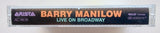 BARRY MANILOW - "Live On Broadway" - [Double-Play] <b style="color: red;">Audiophile</b> Chrome Cassette Tape (1990) ["Call-Out" Sticker!] - New
