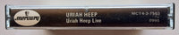 URIAH HEEP (David Byron) - "Uriah Heep Live" - [Double-Play Cassette Tape] (1973) - Mint