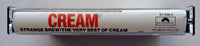 CREAM (Eric Clapton) - "Strange Brew: The Very Best Of" - Cassette Tape (1983/1989) - Mint