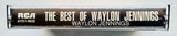 WAYLON JENNINGS - "The Best Of" (Early Hits!)- Cassette Tape  (1978) [Original Cover!] - Mint )