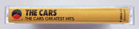 THE CARS (Ric Ocasek, Benjamin Orr) - "Greatest Hits" (w/"Tonight She Comes") - Cassette Tape (1985) [HX-Pro] - Mint