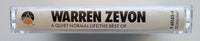 WARREN ZEVON - "The Best Of: A Quiet Normal Life" (w/"Werewolves Of London") - Cassette Tape (1986) [Digalog®] [Digitally Mastered] [HX-Pro] [Shape® Mark 10 Clear Shell] - Near Mint