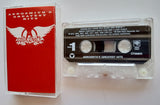 AEROSMITH (Steven Tyler) - "Greatest Hits" - Cassette Tape (1980/1990) [Digitally Remastered] - Mint