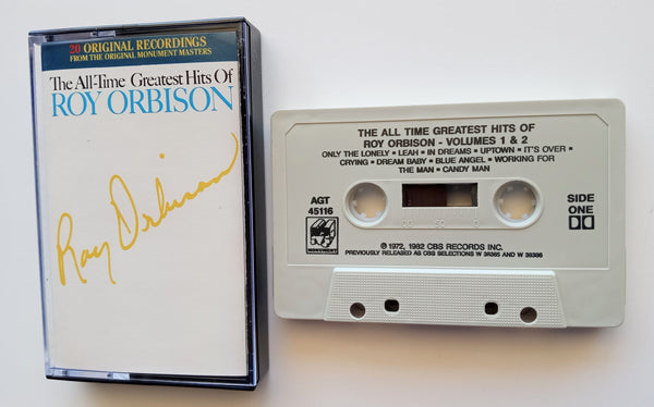 ROY ORBISON - "20 All-Time Greatest Hits" - [Double-Play Cassette Tape] (1972/1989) [Digitally Remastered From Original Master Tapes!] - Mint