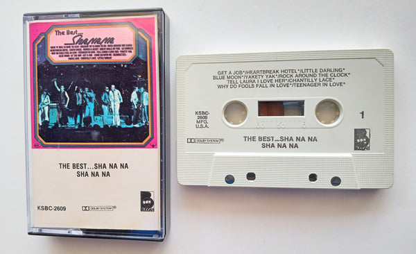 SHA NA NA (Jon "Bowzer" Bauman) - "The Best..." - [Double-Play Cassette Tape] (1976/1979) - Mint