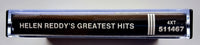 HELEN REDDY - "Greatest Hits" - Cassette Tape  (1975) [RCV] - Mint