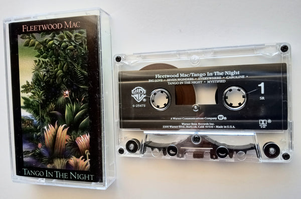 FLEETWOOD MAC (Stevie Nicks) - "Tango In The Night" (w/"Everywhere") - Cassette Tape (1987) [Shape® Mark 10 Performance Clear Shell] [HX-Pro] - Mint