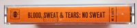 BLOOD, SWEAT & TEARS (Jerry Fisher, Bobby Colomby) - "No Sweat" - Cassette Tape (1973) [Rare Spain Import!] - Mint
