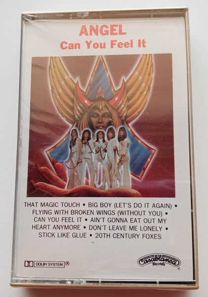 ANGEL (Punky Meadows, Greg Guiffria) - "Can You Feel It" - Cassette Tape (1989) [RARE & HTF!] - <b style="color: purple;">SEALED</b>