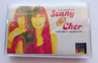 SONNY & CHER - "The Beat Goes On: The Best Of" - [Double-Play Cassette Tape] (1991) [Digalog®] [Digitally Mastered] [HX-Pro] - <b style="color: purple;">SEALED</b>