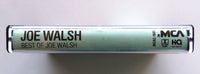 JOE WALSH (The James Gang) - "Best Of Joe Walsh" - Cassette Tape  (1978/1985) [HQ™ - High-Quality] {HX-Pro] - Mint