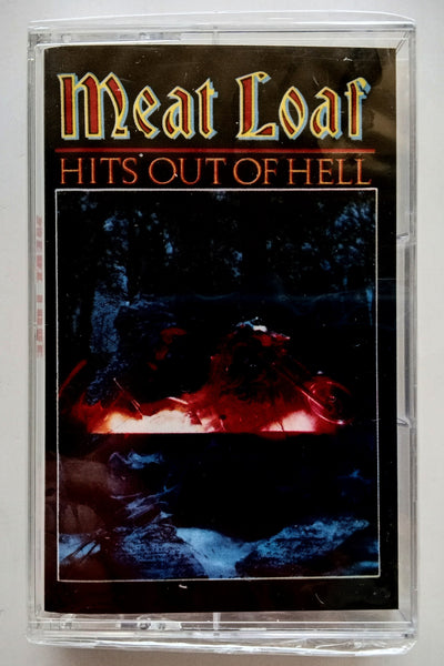 MEAT LOAF - "Hits Out Of Hell" (Best Of) - [Double-Play Cassette Tape] (1995) [Digitally Remastered] - <b style="color: purple;">SEALED</b>