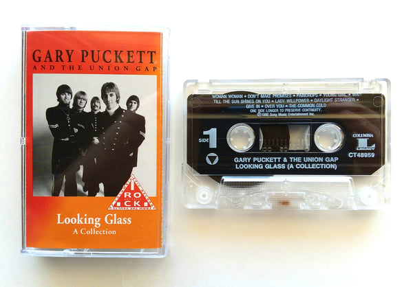 GARY PUCKETT & THE UNION GAP - "Looking Glass: A Collection" - Cassette Tape (1992) 