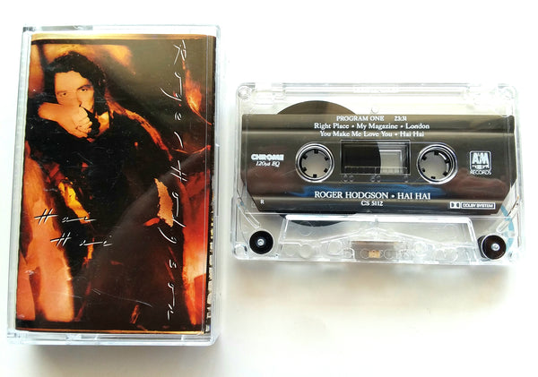 ROGER HODGSON (Supertramp) - "Hai Hai" - Audiophile Chrome Cassette Tape (1987)