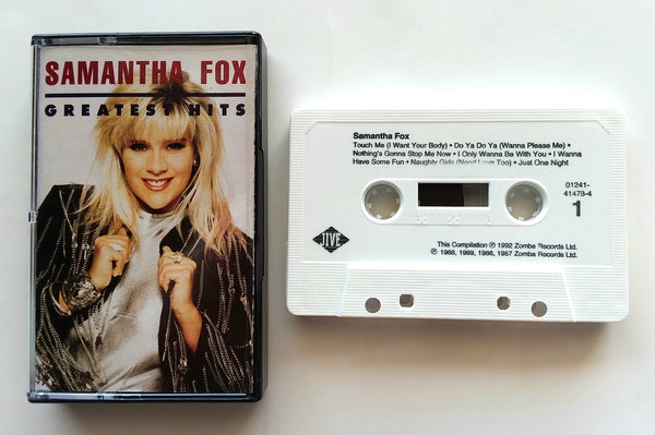 SAMANTHA FOX - "Greatest Hits " - Cassette Tape (1992)