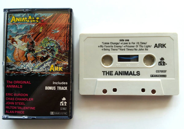 THE ANIMALS - "Ark" (Reunion of 5 Original Members) - Cassette Tape (1983) [Bonus Track] - Mint