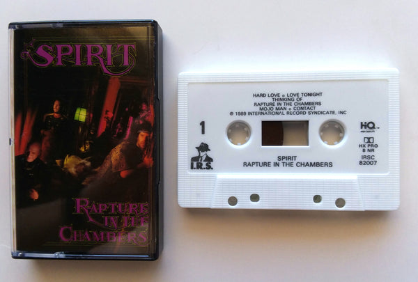 SPIRIT - "Rapture In The Chambers" - Cassette Tape (1989) [HQ™ High-Quality] - Mint