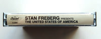 STAN FREBERG  - "Presents The United States Of America" (Comedy) - Cassette Tape (1961/1989) - <b style="color: purple;">SEALED</b>