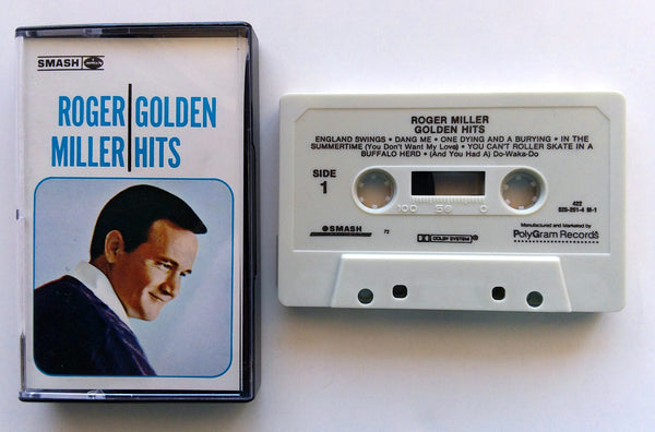 ROGER MILLER  - "Golden Hits Of" - Cassette Tape (1965/1985) - Mint