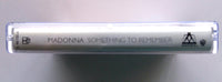 MADONNA - "Something To Remember" (Best) - Cassette Tape  (1994) - Mint
