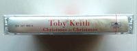 TOBY KEITH  - "Christmas To Christmas" - <b style="color: red;">Audiophile</b> Chrome Cassette Tape (1995) - <b style="color: purple;">SEALED</b>