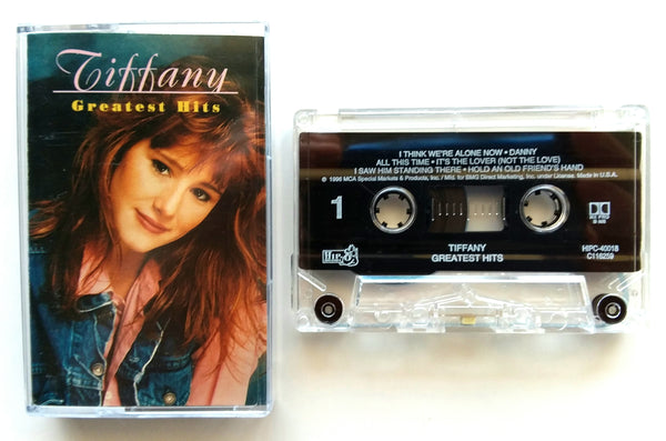TIFFANY - "Greatest Hits" - Cassette Tape (1996) [Rare!] - Mint