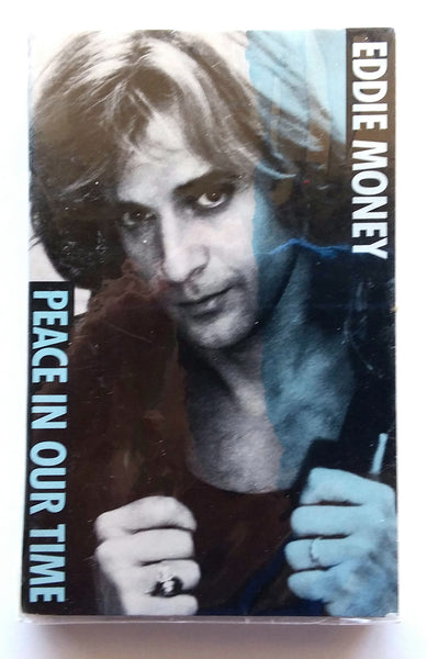 EDDIE MONEY  - "Peace In Our Time" / "Where's The Party" (Live) [Non-Album Track!] - Cassette Tape Single  (1989) - Sealed
