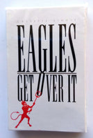 EAGLES  - "Get Over It" / "Get Over It" (Live)- Cassette Tape Single (1994) - [*Non-Album Track] <b style="color: purple;">SEALED</b>