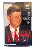 JOHN F. KENNEDY - "In Honor Of John Fitzgerald Kennedy" - Spoken Word Cassette Tape  (1993) [Speeches, 1961 Inaugural Address, etc.] - Sealed