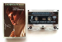 LOU CHRISTIE - "Enlightnin'ment: The Best Of" - Cassette Tape - (1988) [Digitally Remastered] - Mint