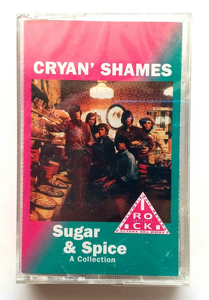 CRYAN' SHAMES (Tom Doody) - "Sugar & Spice (A Collection)" - [Double-Play Cassette Tape] (1992) [Digitally Remastered] (Rare!) - <b style="color: purple;">SEALED</b>