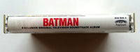 ORIGINAL TV SOUNDTRACK - "Batman" (Classic 60's TV Series) - Cassette Tape (1966/1986) {Digitally Remastered] - Sealed