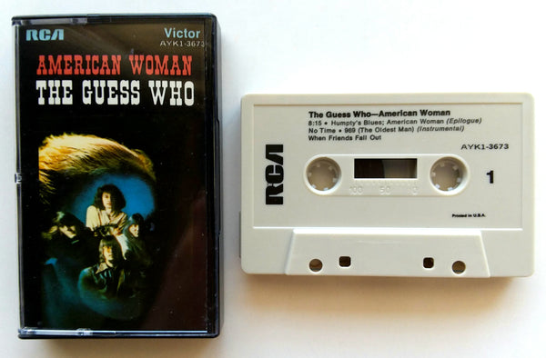 THE GUESS WHO - "American Woman" - Cassette Tape (1970/1988) - Mint