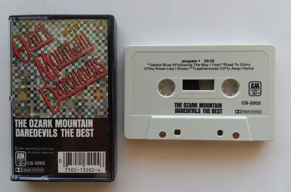 THE OZARK MOUNTAIN DAREDEVILS - "The Best" - Cassette Tape (1981) - Mint