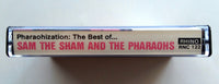 SAM THE SHAM & THE PHARAOHS  -  "Pharaohization: The Best Of" - Cassette Tape (1985) [Rare!] - Mint