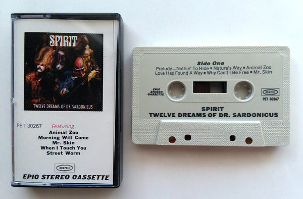 SPIRIT (Jay Ferguson) -  "Twelve Dreams Of Dr. Sardonicus" - Cassette Tape (1970/1984) - New