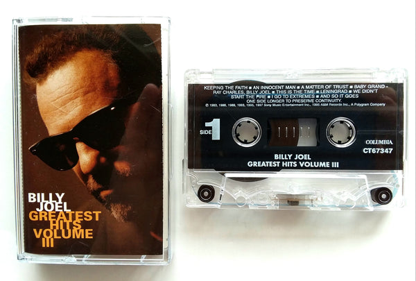 BILLY JOEL (The Hassles, Attila) - "Greatest Hits Volume III" - [Double-Play Cassette Tape] (1997) [Bonus Tracks!] [Digitally Remastered] - New