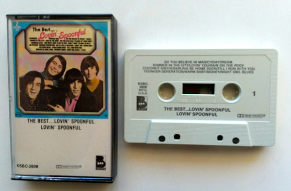 THE LOVIN' SPOONFUL  - "The Best..." - [Double-Play Cassette Tape] (1976) - Mint