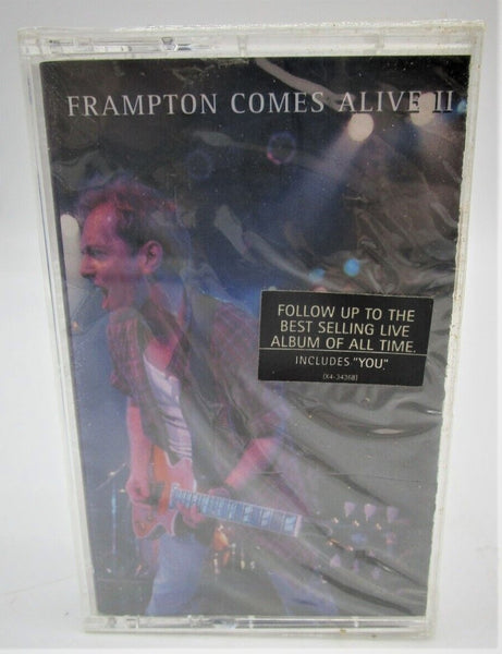 PETER FRAMPTON (Humble Pie) - "Frampton Comes Alive II" - Cassette Tape (1995) (XDR) (Call Out Sticker) - Sealed