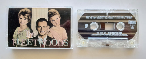 THE FLEETWOODS - "The Best Of" - Cassette Tape (1990) - Near Mint