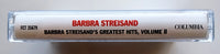BARBRA STREISAND  -  "Greatest Hits, Volume II" - Cassette Tape (1978/1998) [Digitally Remastered] - Mint