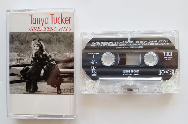 TANYA TUCKER - "Greatest Hits" - Cassette Tape (1989) [XDR] - Mint