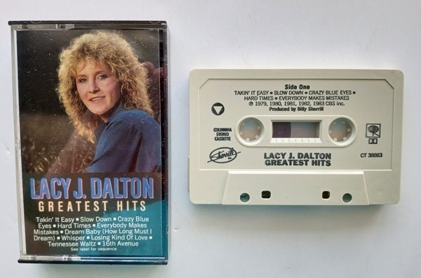 LACY J. DALTON - "Greatest Hits" - Cassette Tape (1983) - Mint